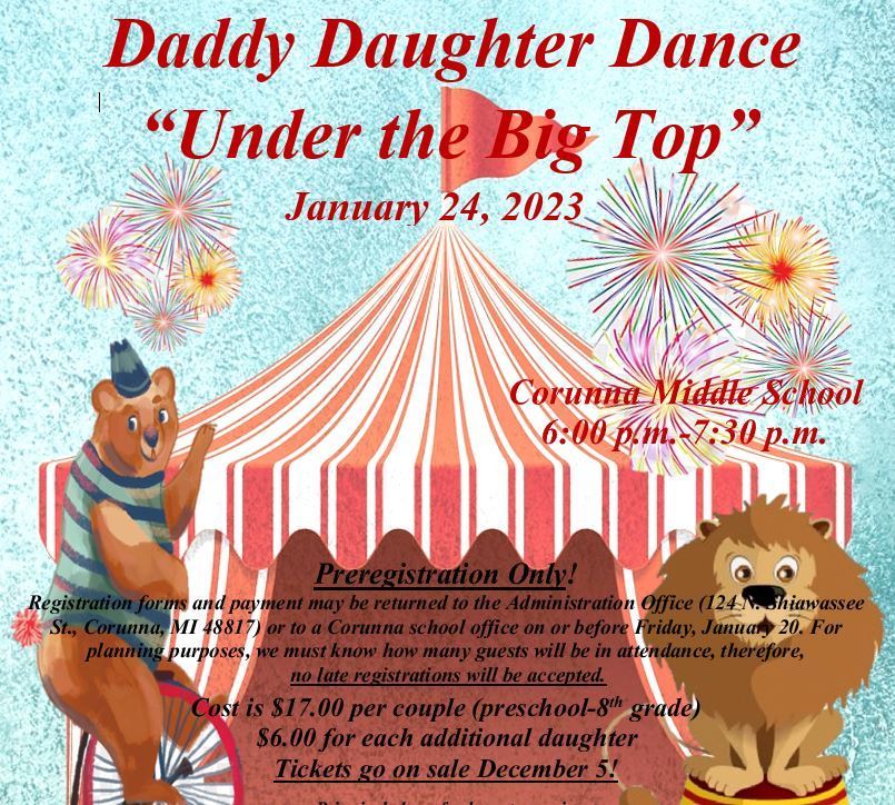 Under the Big Top-Daddy Daughter Dance