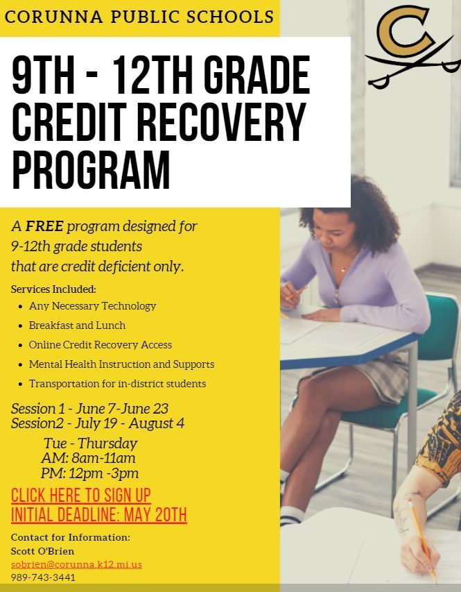 9-12 Grade Credit Recovery