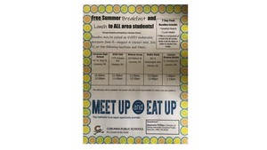 Summer Food Flyer